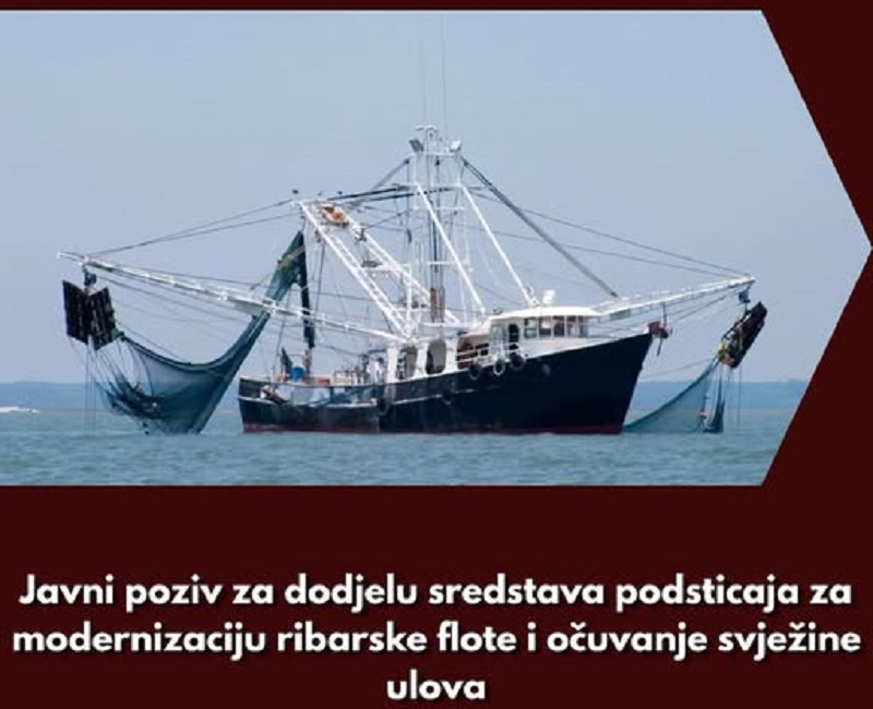 Javni poziv za podršku privrednom ribolovu — ilustracija