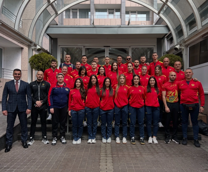 Karate reprezentacija Crne Gore pred put na EP u Frankfurtu