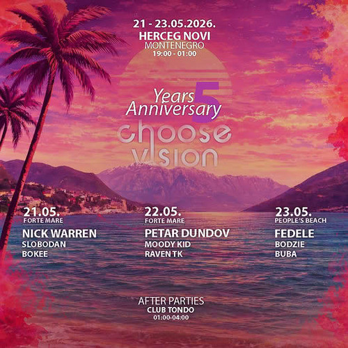 Najava festivala Choose Vision na tvrdavi Forte Mare