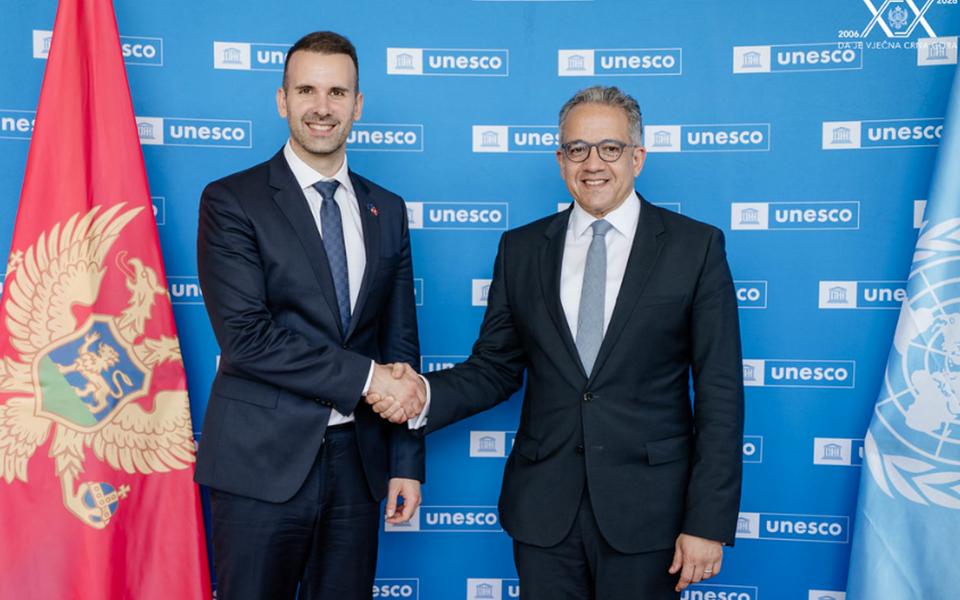 Sastanak premijera Crne Gore sa predstavnicima UNESCO-a u Parizu