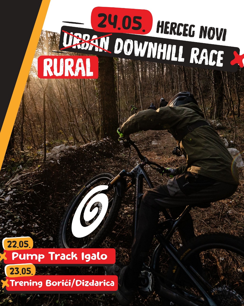 Najava trke Rural Downhill u sklopu Festivala vjetra u Herceg Novom