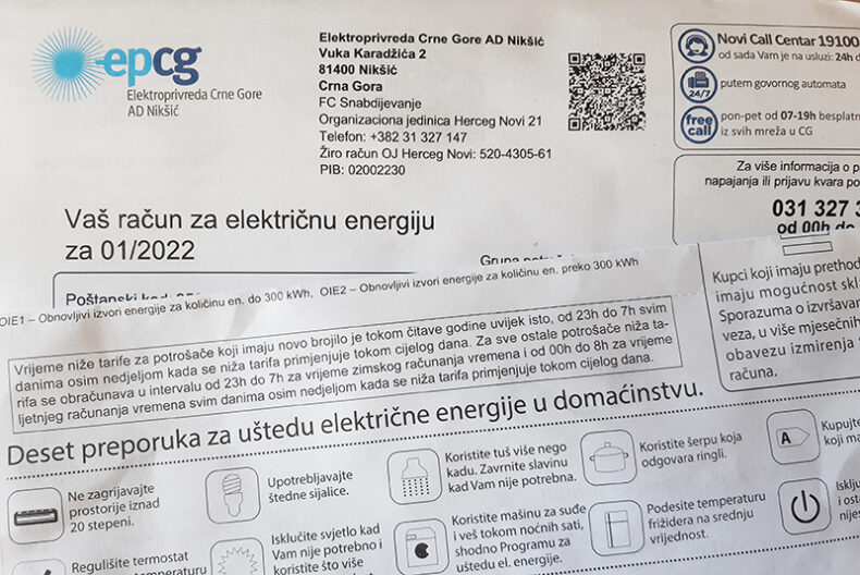 Račun za struju