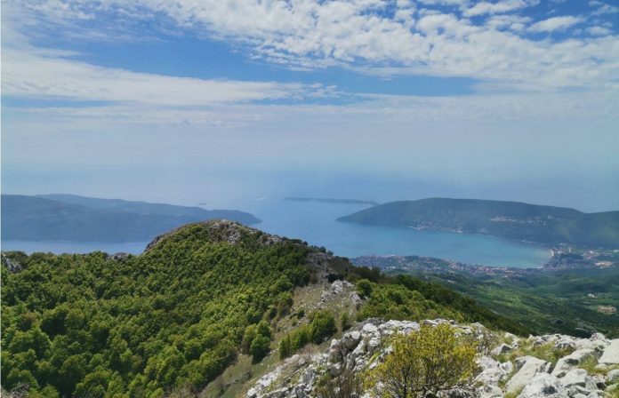 Planina Orjen iznad Herceg Novog