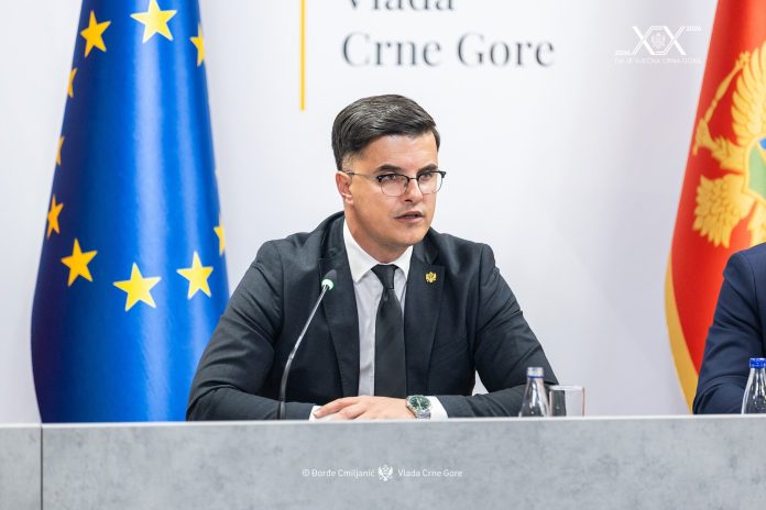Ministar unutrašnjih poslova Danilo Šaranović