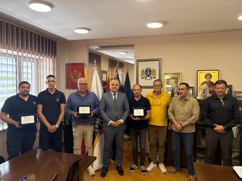 Prijem za novske ribolovce u Opštini Herceg Novi