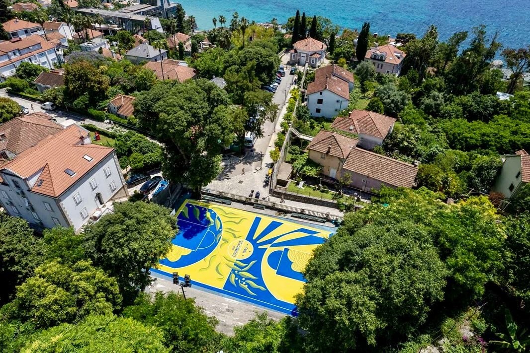 Košarkaški teren Karača u Starom gradu Herceg Novog