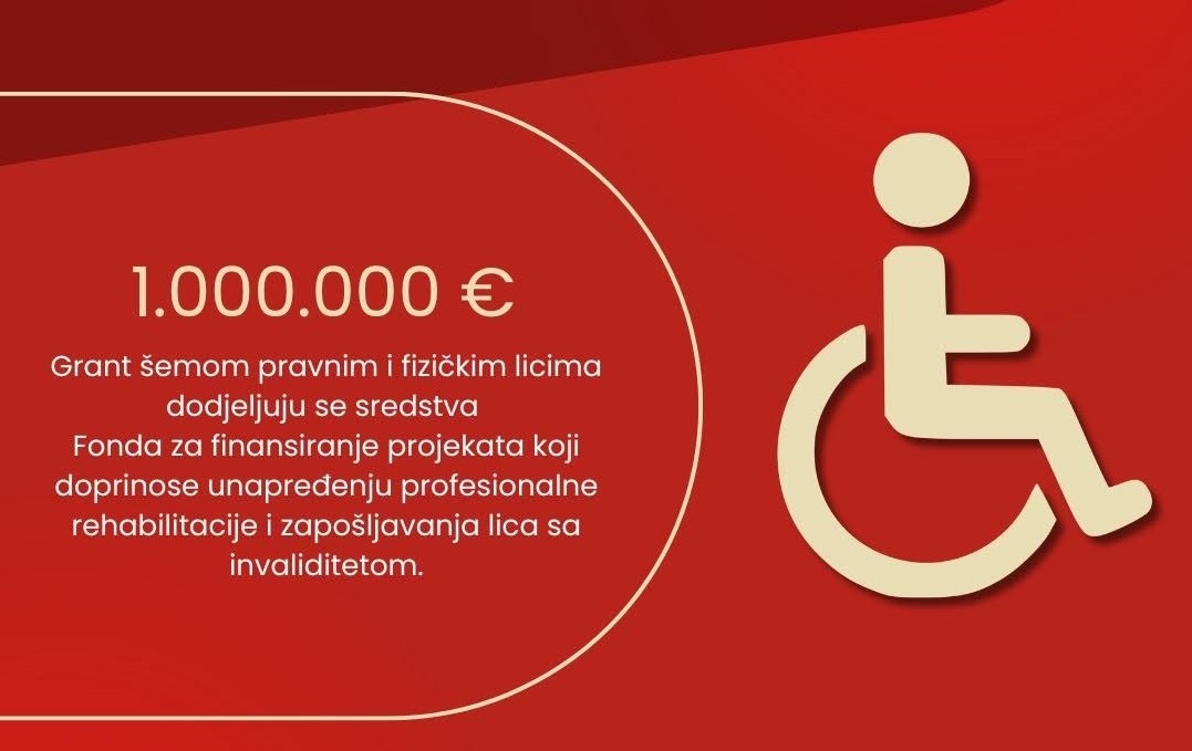 Javni poziv Zavoda za zapošljavanje Crne Gore