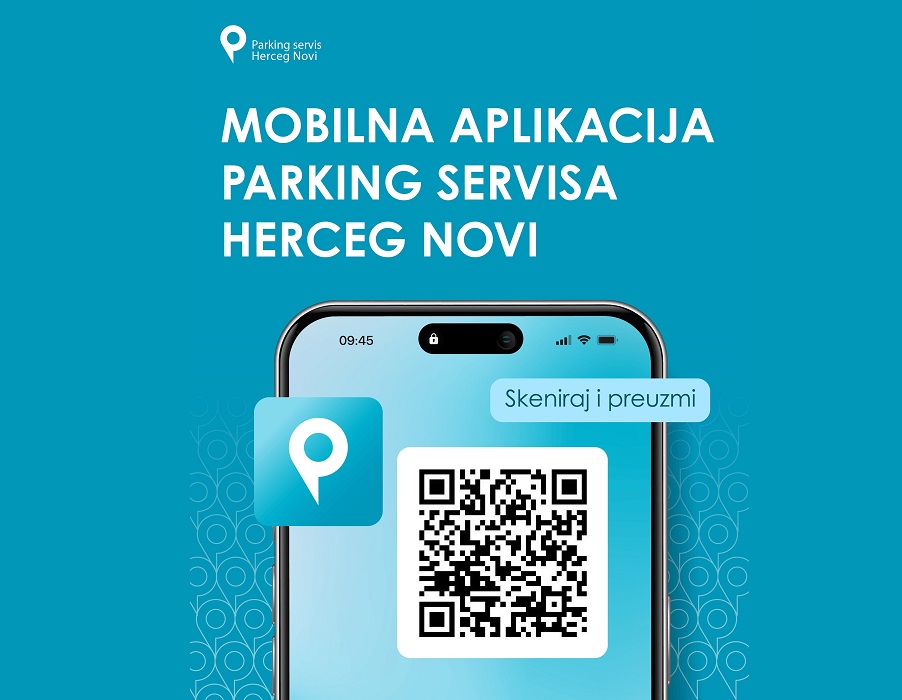 Mobilna aplikacija Parking servisa Herceg Novi