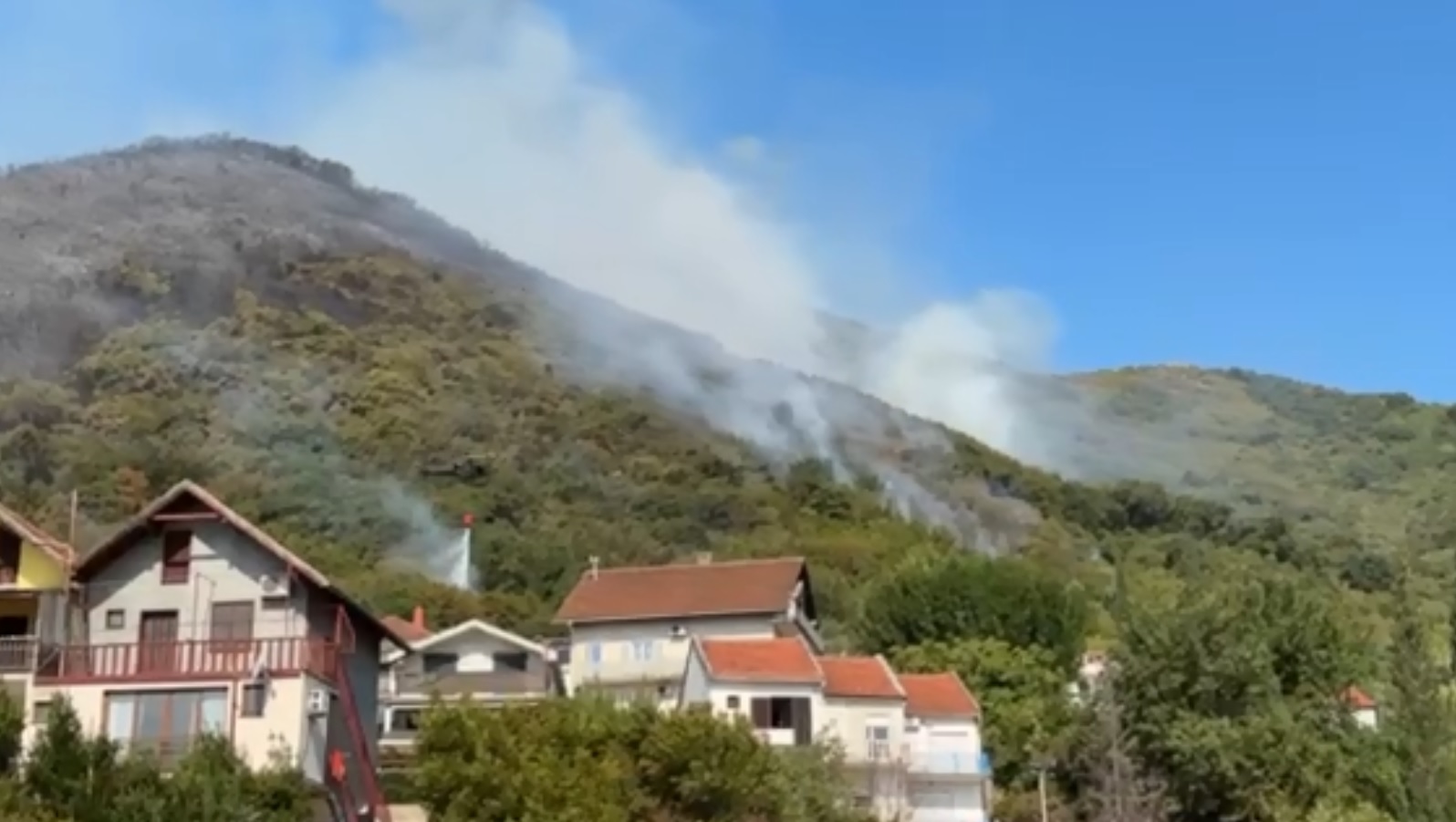 Požar iznad Bijele