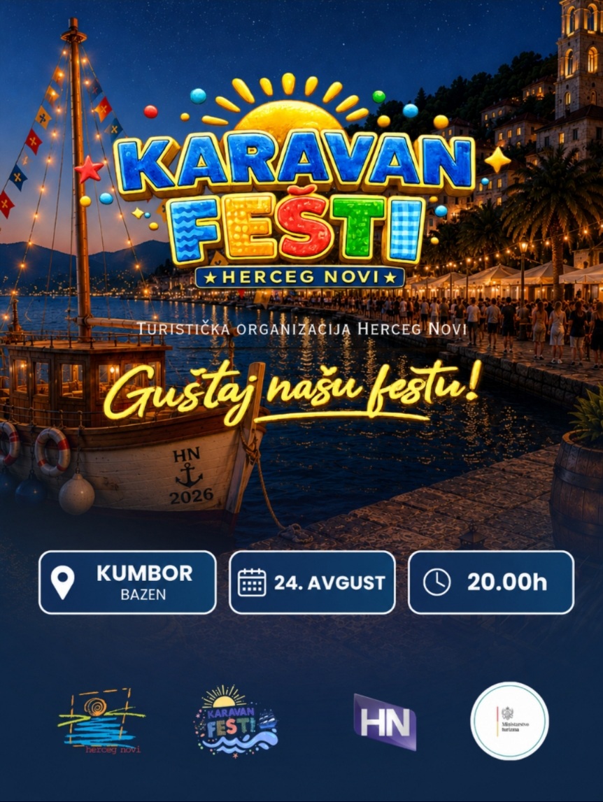 Najava fešte u Kumboru
