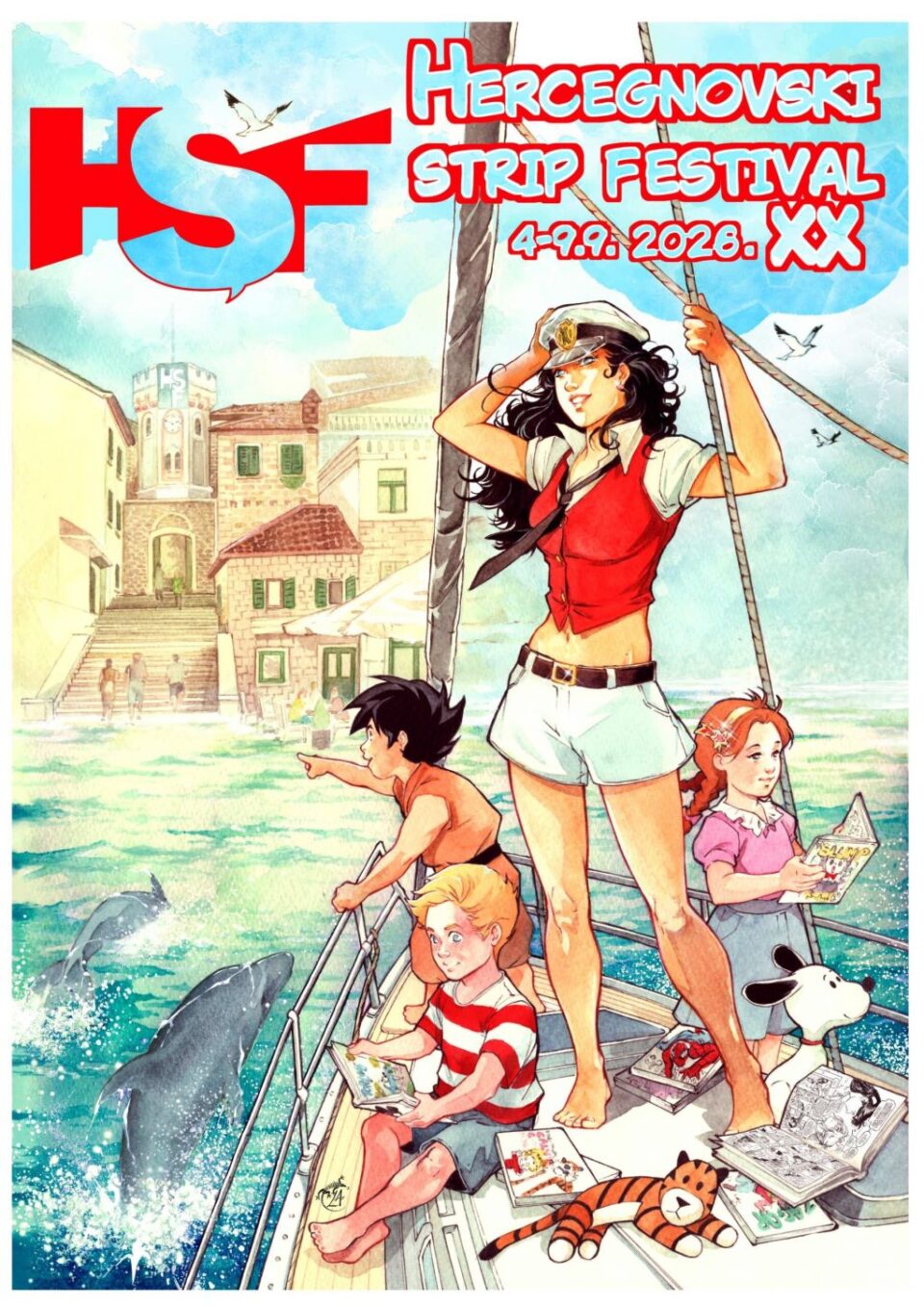 Plakat Hercegnovskog strip festivala