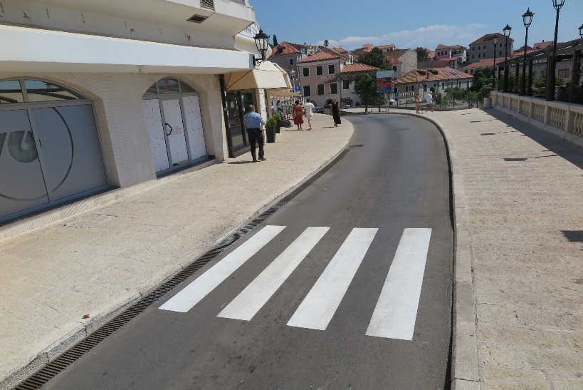 Radovi na ogradi u Njegoševoj ulici