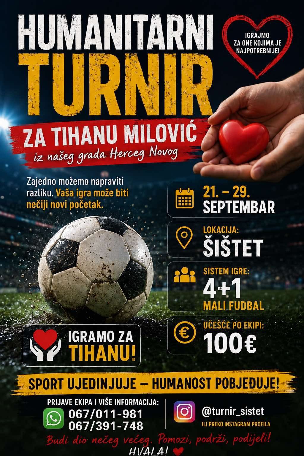 Teren za mali fudbal na Šištetu u Igalu