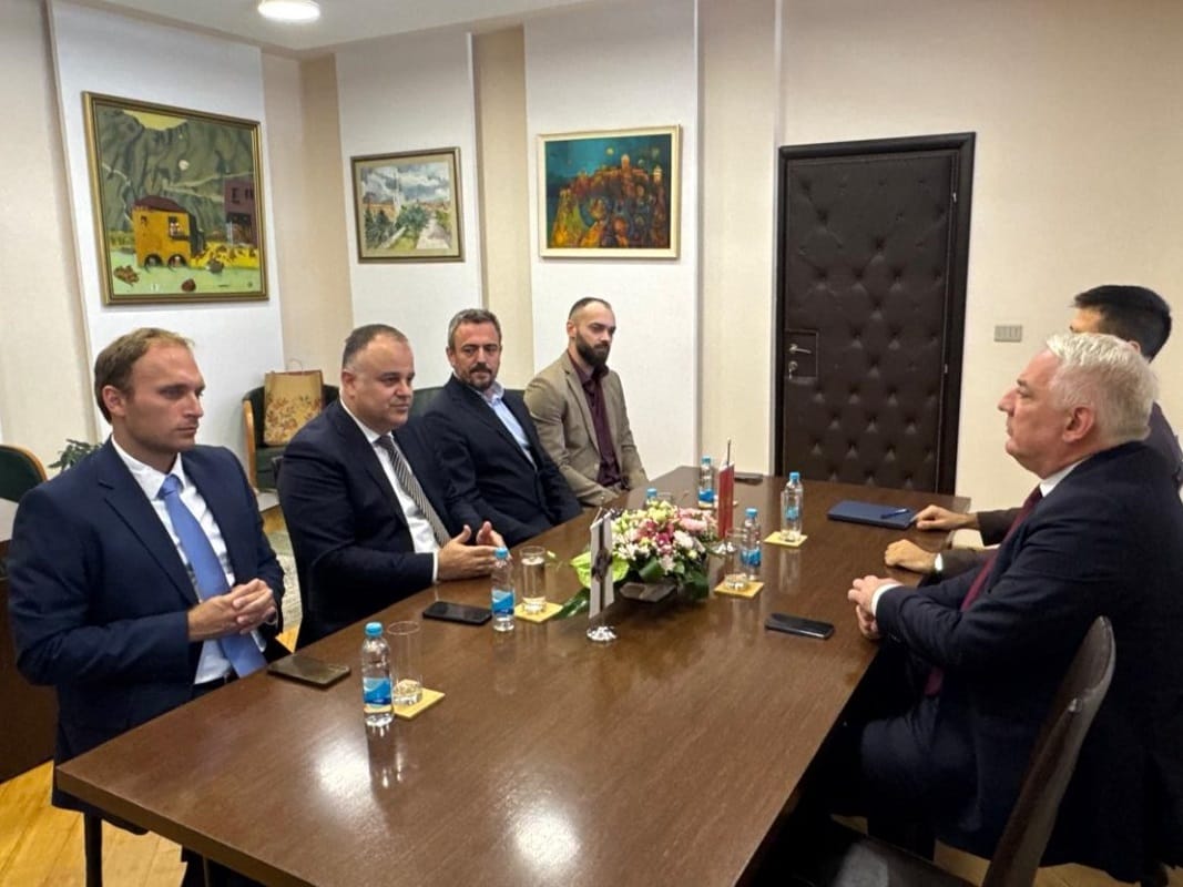 Sastanak predsjednika Opštine Stevana Katića i ministra Jovana Vučurovića
