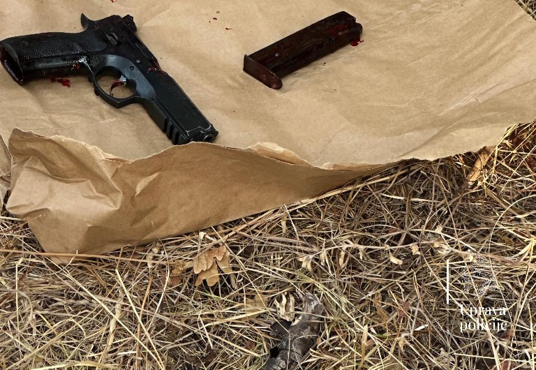 Uviđaj policije u šumi iznad Tople