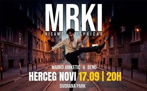 Plakat predstave Mrki – nisam ti ispričao