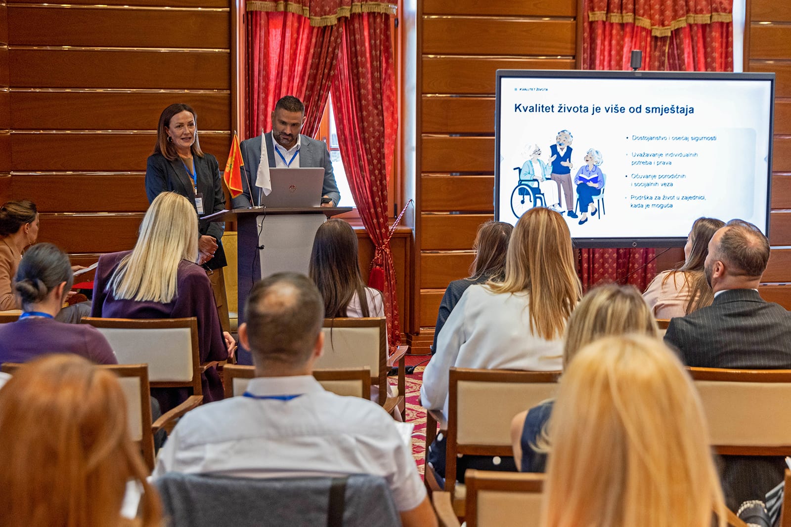 Izlaganje na konferenciji „Grabovac priča“ pred stručnom publikom