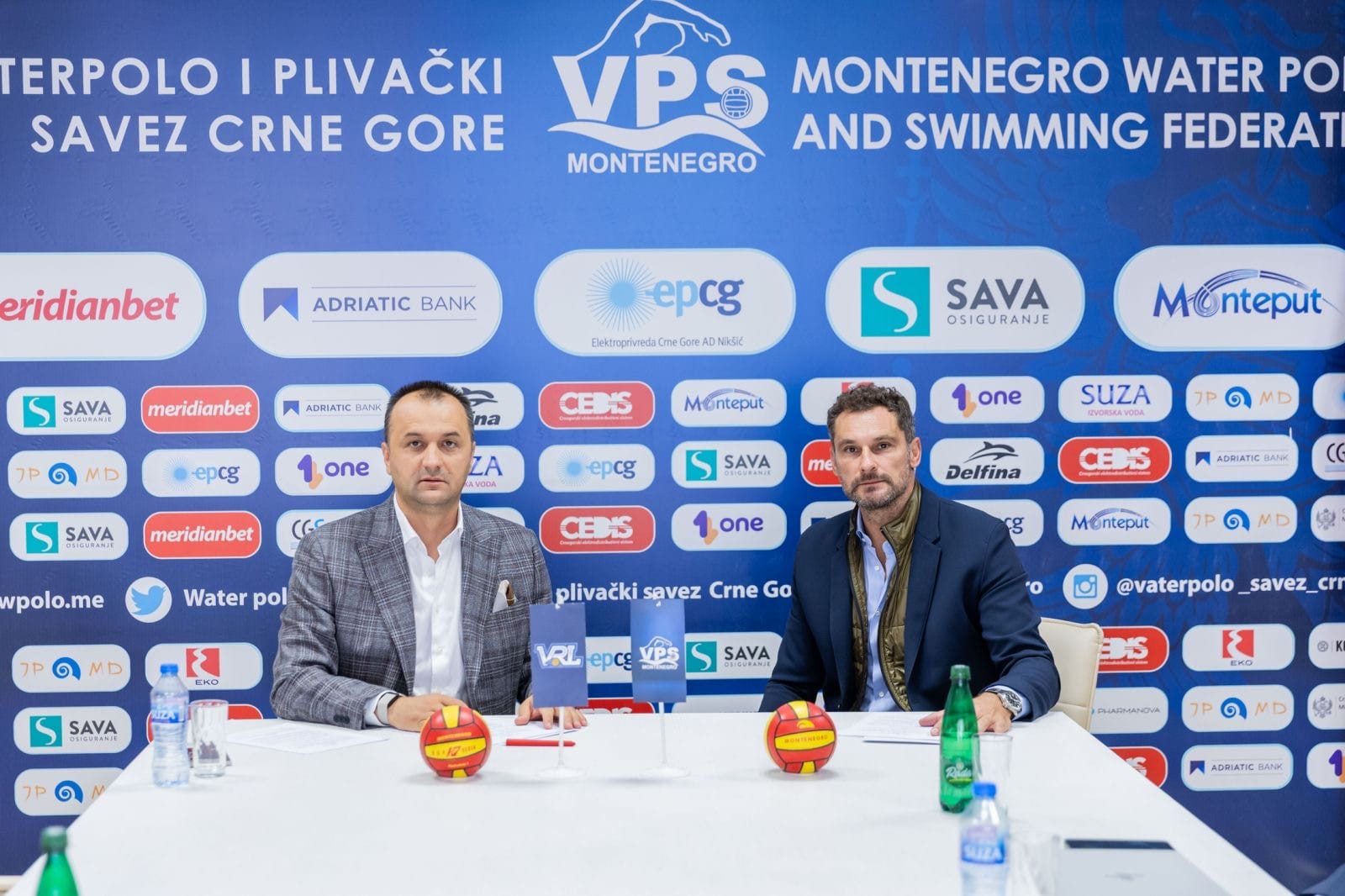 Predsjednici vaterpolo saveza Crne Gore i Srbije na sastanku