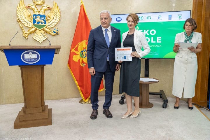 Uručenje bronzane medalje programa Eko-škole
