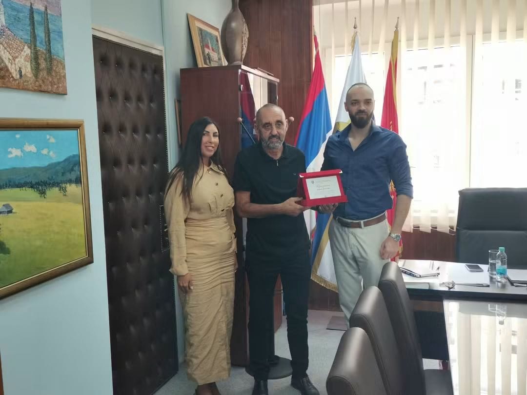 Zoran Vučetić na prijemu u Opštini Herceg Novi