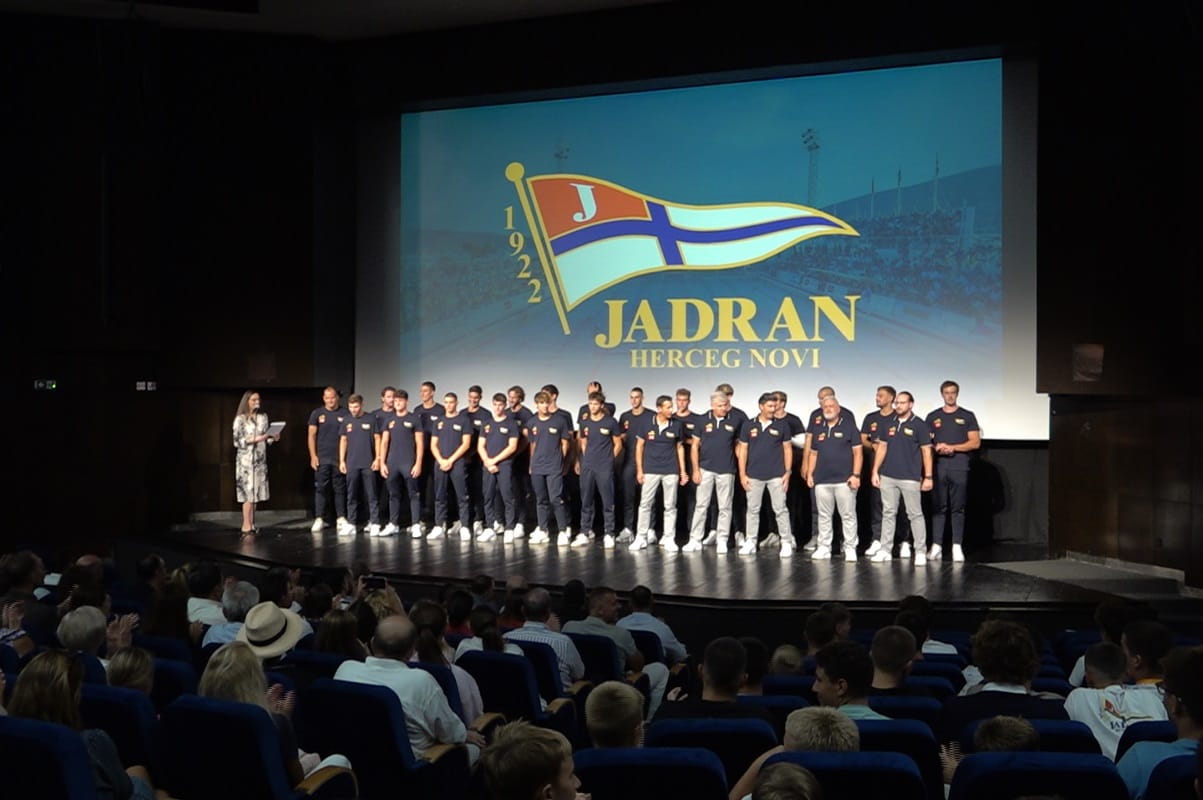 Predstavljanje ekipe PVK Jadran u Dvorani Park