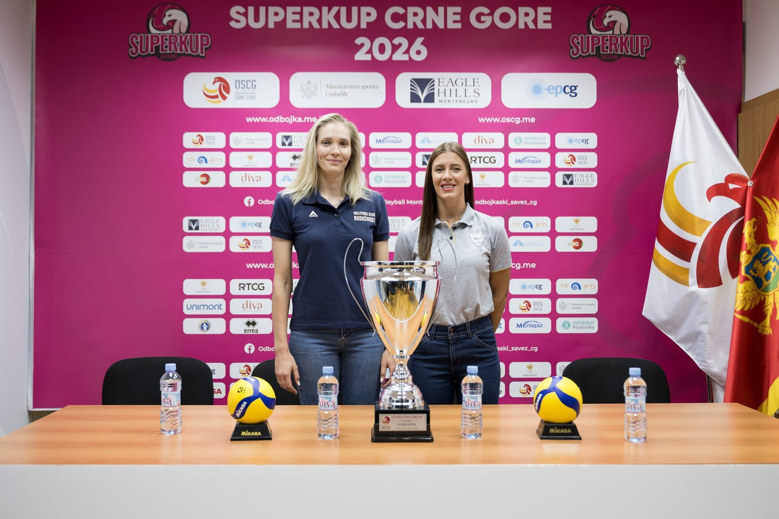 Sa konferencije za medije uoči Superkupa u odbojci