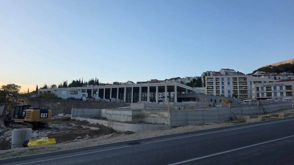 Autobuska stanica u Igalu u izgradnji