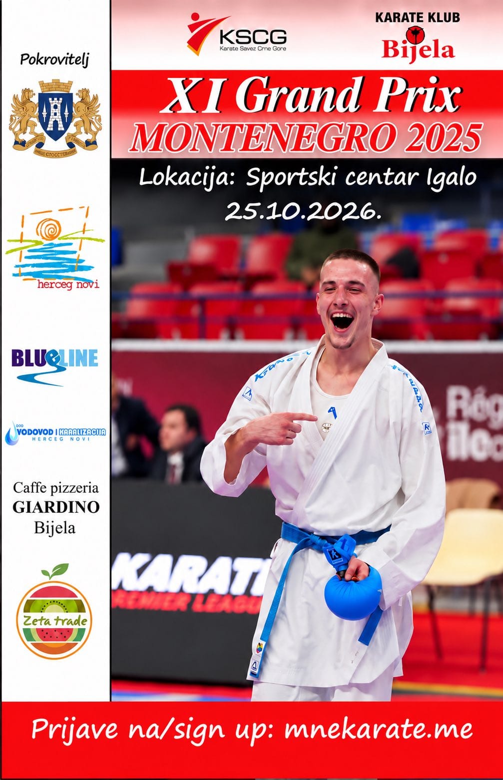 Karate turnir Grand Prix Montenegro
